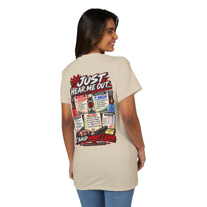 Just Hear Me Out Fantasy Football T-Shirt