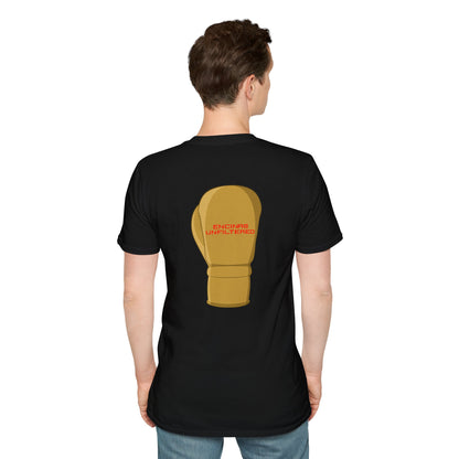 Official Boxing Logo Gold Encinas Unfiltered Soft T-shirt