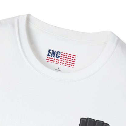 USA Inspired MMA Black Logo Encinas Unfiltered Soft T-Shirt