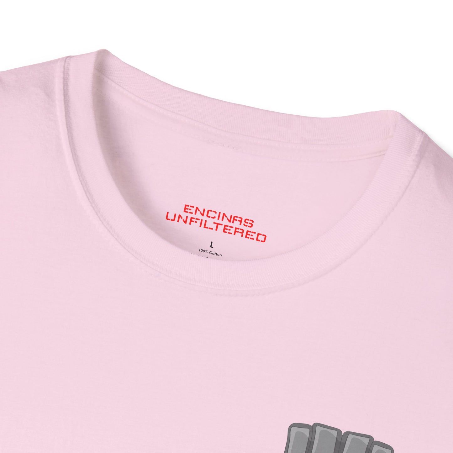 Official MMA Grey Logo Encinas Unfiltered Soft T-shirt