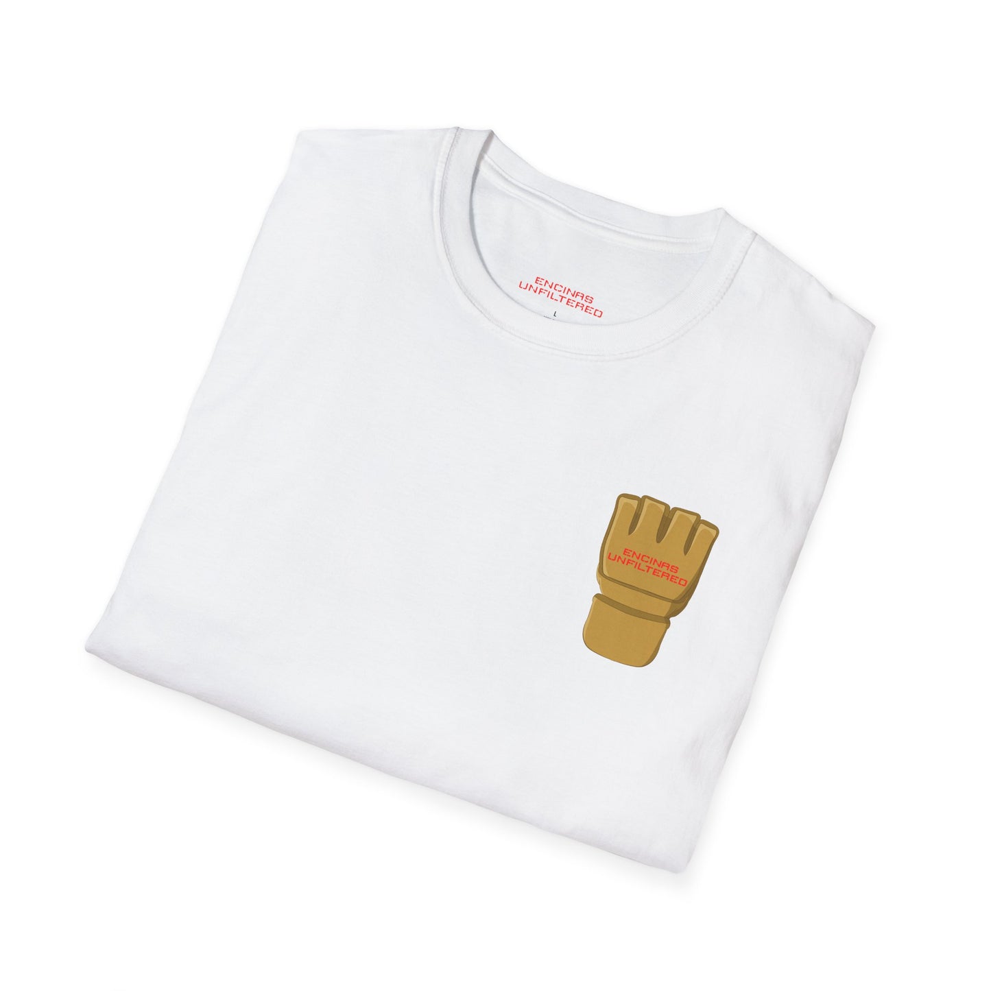 Official MMA Gold Logo Encinas Unfiltered Soft T‑Shirt