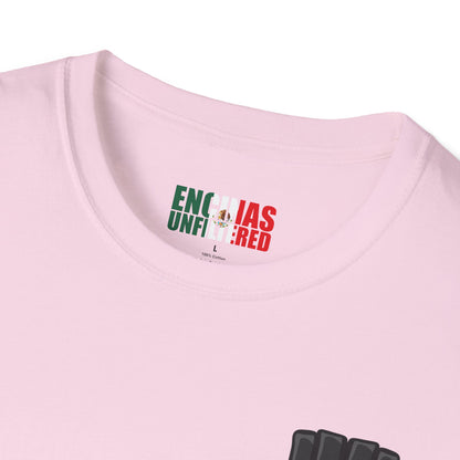 Mexico Inspired MMA Black Logo Encinas Unfiltered Soft T-shirt