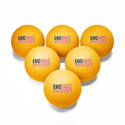 USA Inspired Ping Pong Balls (6-Pack)