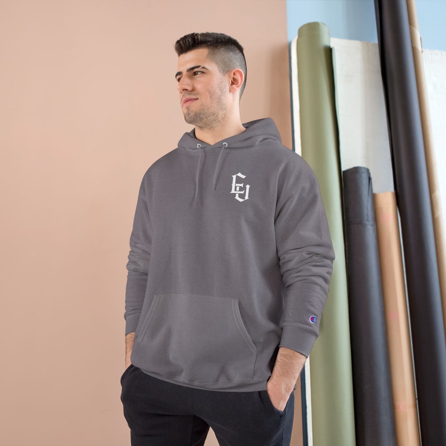 Encinas Unfiltered X Champion Monogram Hoodie