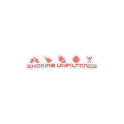 Encinas Unfiltered Original Logo Stickers