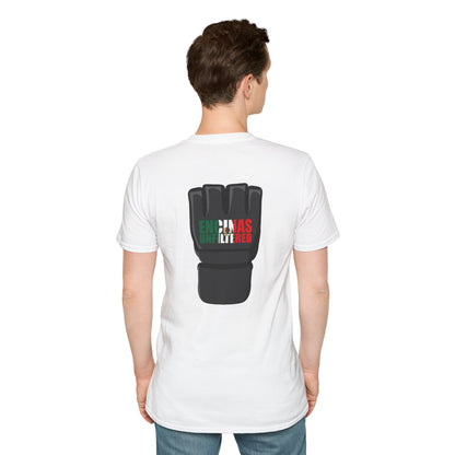 Mexico Inspired MMA Black Logo Encinas Unfiltered Soft T-shirt