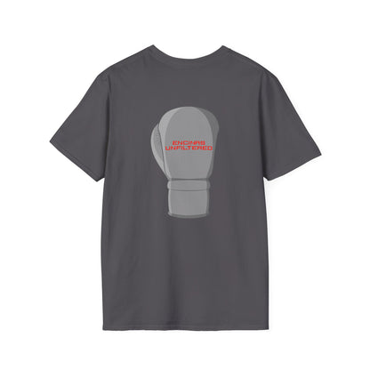 Official Boxing Grey Logo Encinas Unfiltered Soft T-shirt