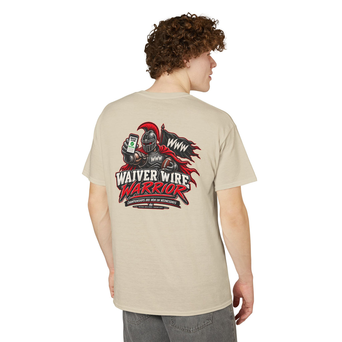 Waiver Wire Warrior Fantasy Football T-Shirt