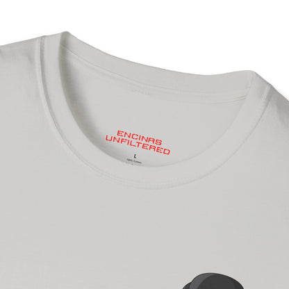 Official Boxing Logo Black Encinas Unfiltered Soft T-shirt Without Back Logo