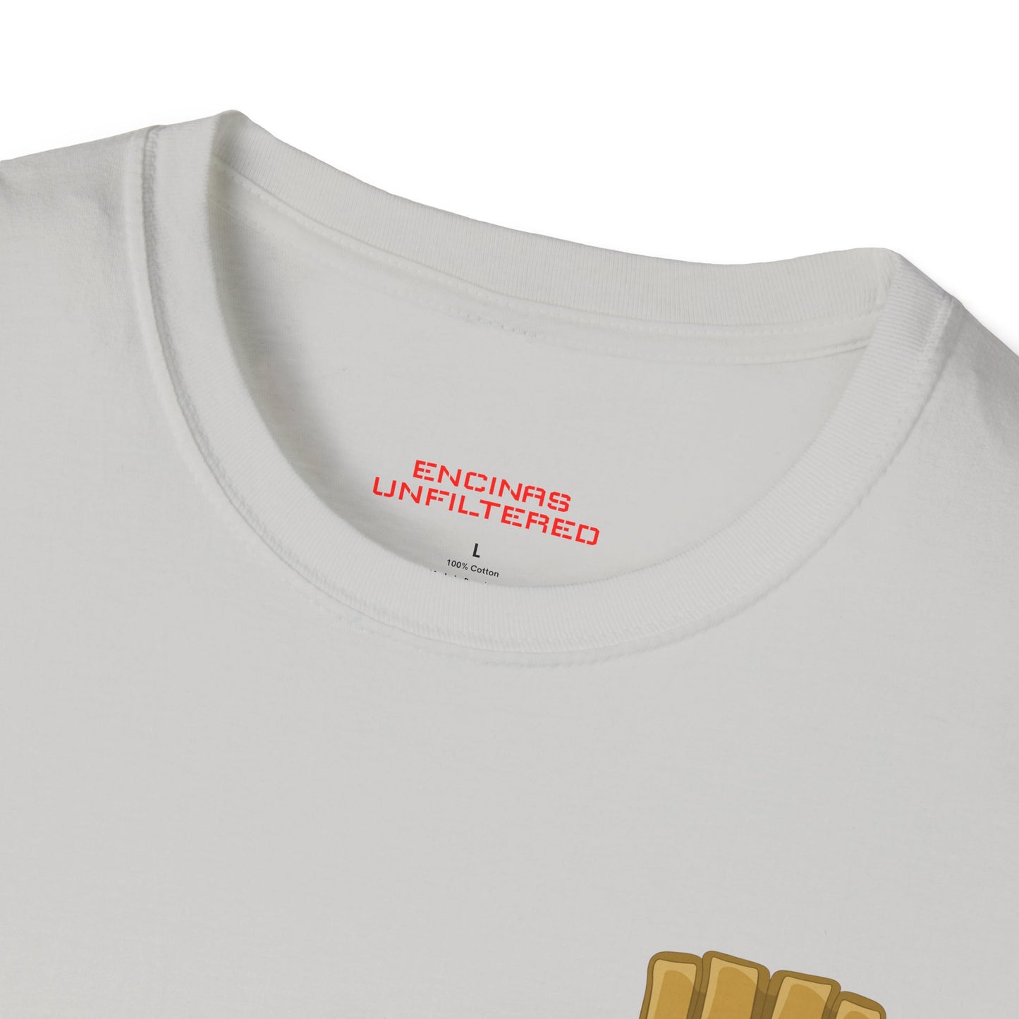 Official MMA Gold Logo Encinas Unfiltered Soft T‑Shirt
