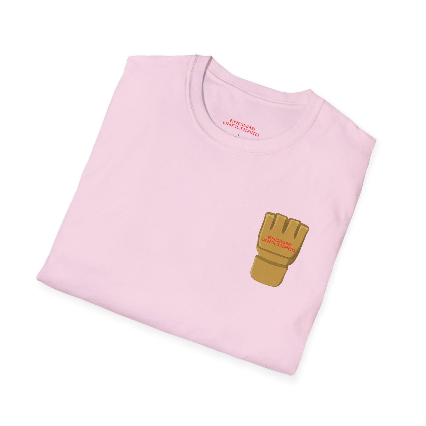 Official MMA Gold Logo Encinas Unfiltered Soft T‑Shirt