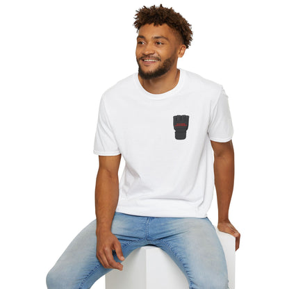 Official MMA Black Logo Encinas Unfiltered Soft T‑Shirt Without Back Logo