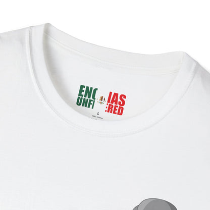 Mexico Inspired Boxing Grey Logo Encinas Unfiltered Soft T-shirt Without Back Logo