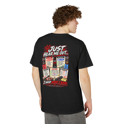 Just Hear Me Out Fantasy Football T-Shirt
