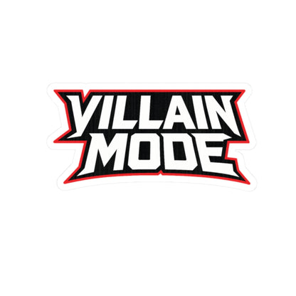 Villain Mode Sticker