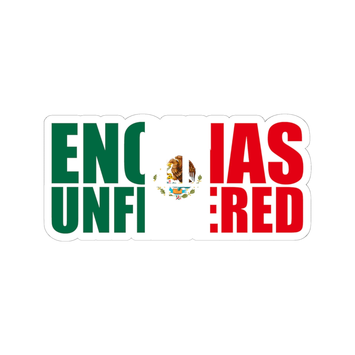 Mexico Inspired Encinas Unfiltered Stickers