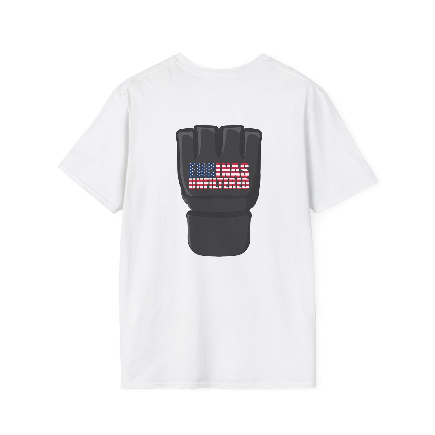 USA Inspired MMA Black Logo Encinas Unfiltered Soft T-Shirt