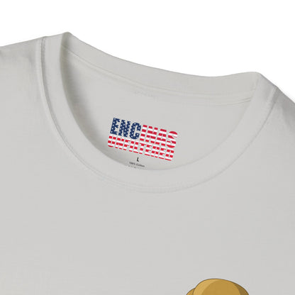 USA Inspired Boxing Gold Logo Encinas Unfiltered T-shirt Without Back Logo