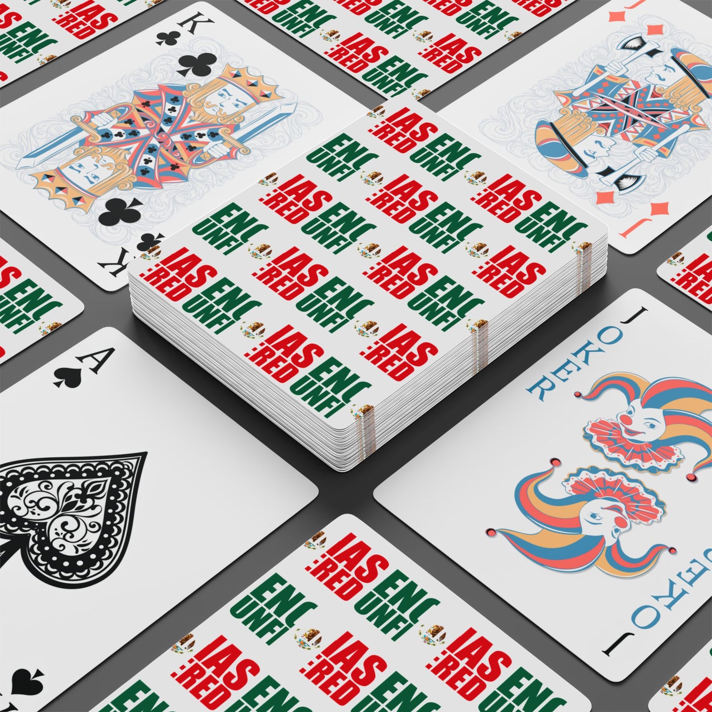 Mexico Inspired Encinas Unfiltered Poker Playing Cards