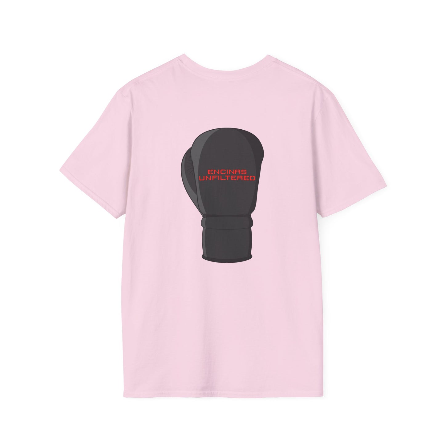 Official Boxing Logo Black Encinas Unfiltered Soft T-shirt