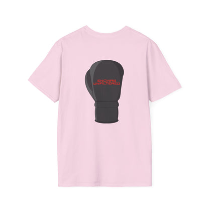 Official Boxing Logo Black Encinas Unfiltered Soft T-shirt