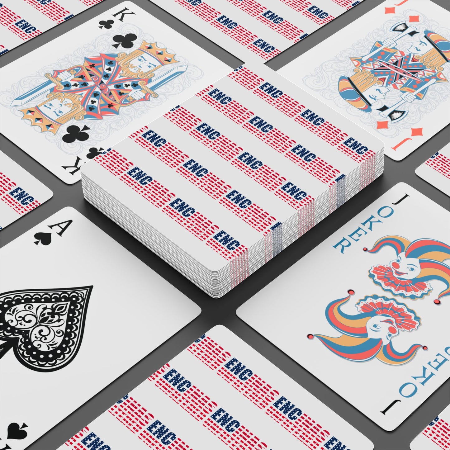 USA inspired Encinas Unfiltered Poker Playing Cards
