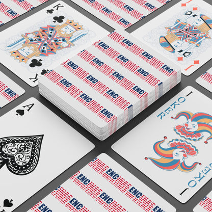 USA inspired Encinas Unfiltered Poker Playing Cards