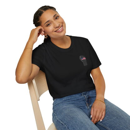 USA Inspired Boxing Black Logo Encinas Unfiltered Soft T-shirt