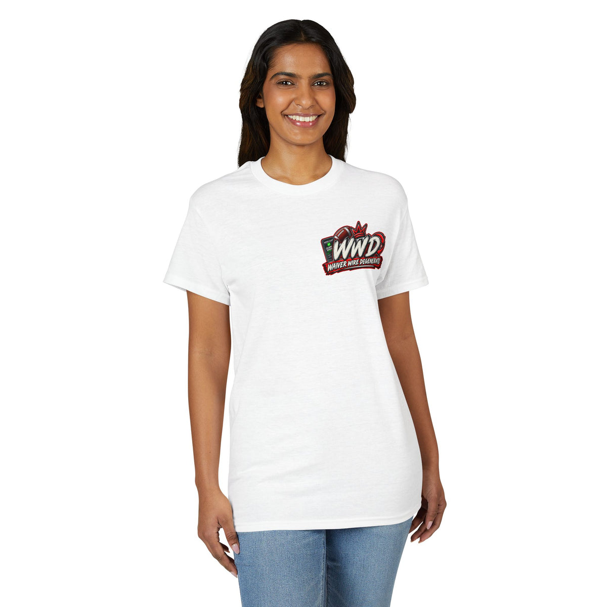 Waiver Wire Degenerate Fantasy Football T-Shirt
