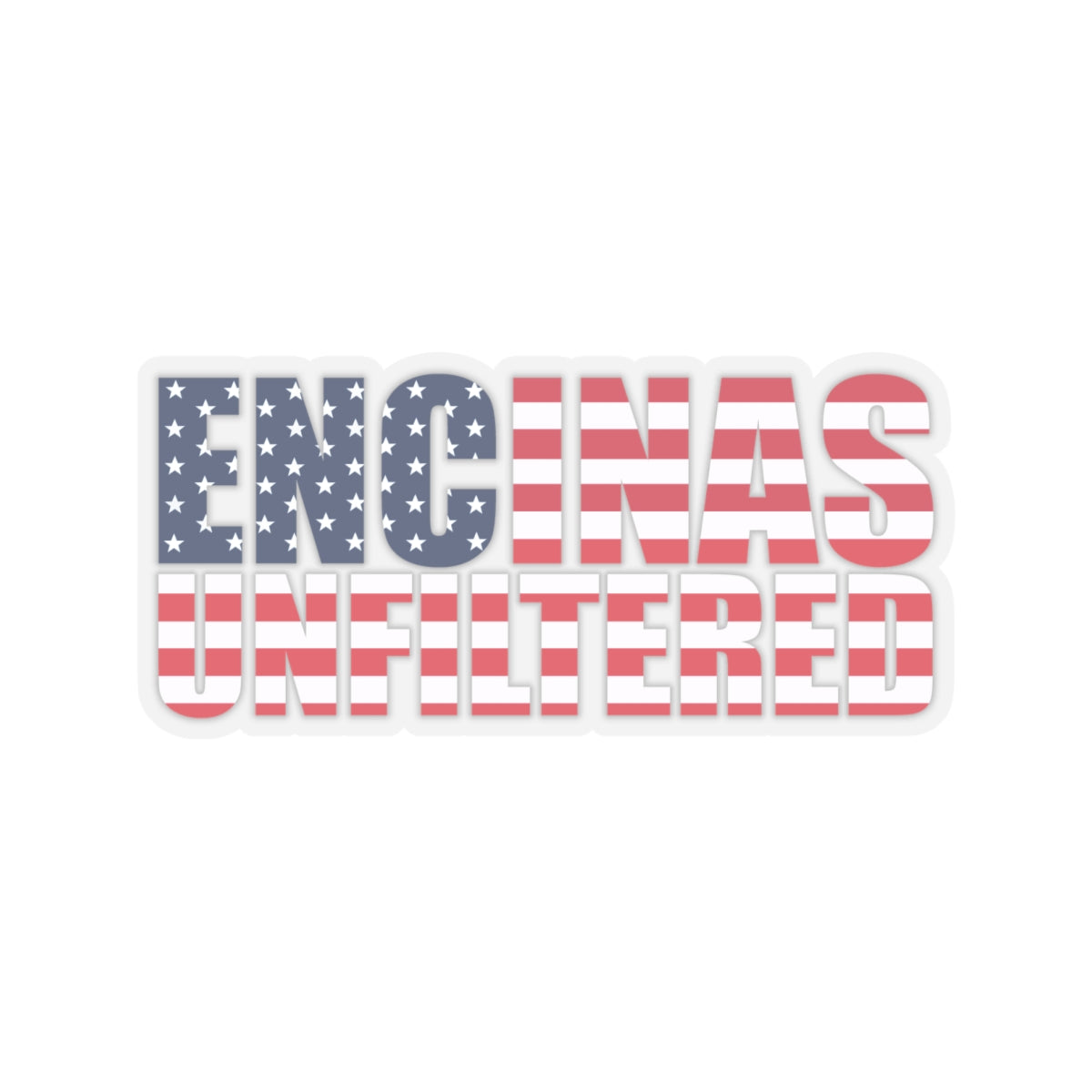USA Encinas Unfiltered Sticker
