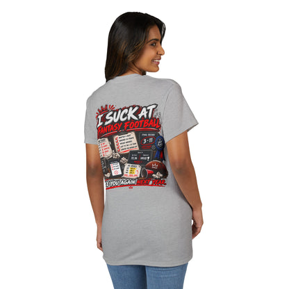 I Suck at Fantasy Football Last Place T-Shirt