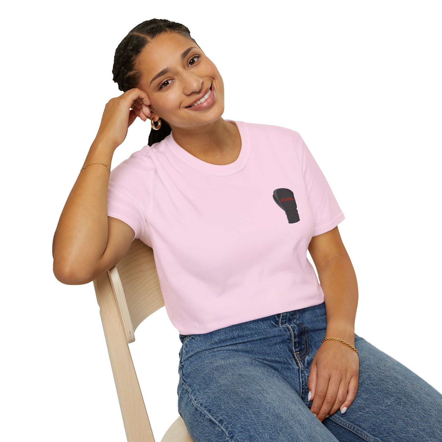 Official Boxing Logo Black Encinas Unfiltered Soft T-shirt