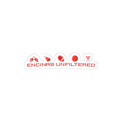 Encinas Unfiltered Original Logo Stickers