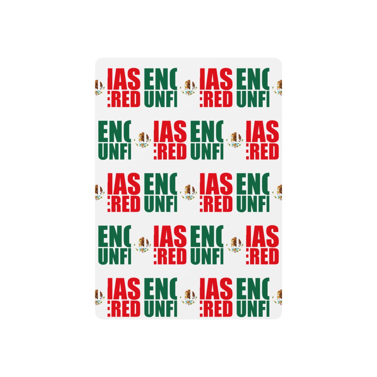Mexico Inspired Encinas Unfiltered Poker Playing Cards