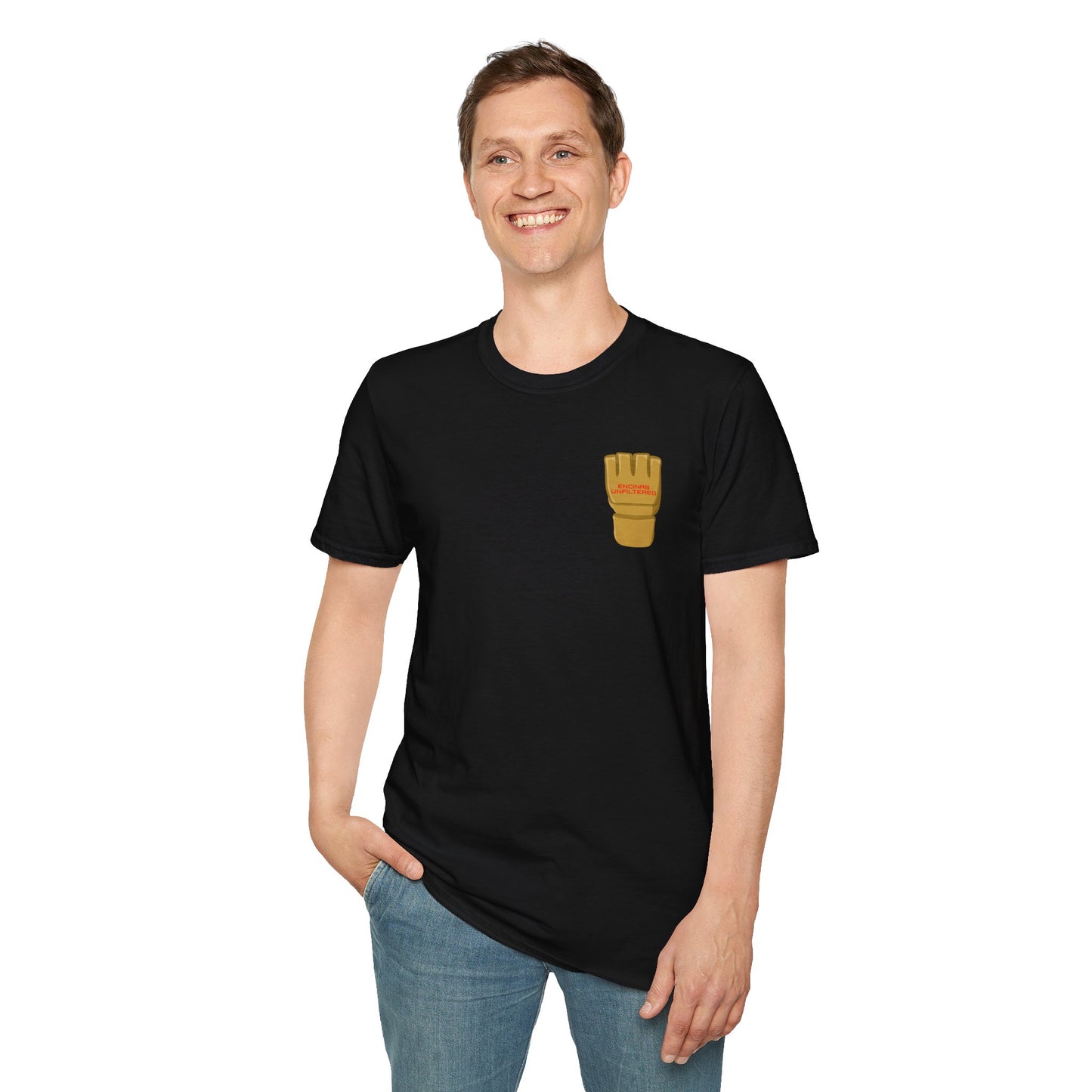 Official MMA Gold Logo Encinas Unfiltered Soft T‑Shirt