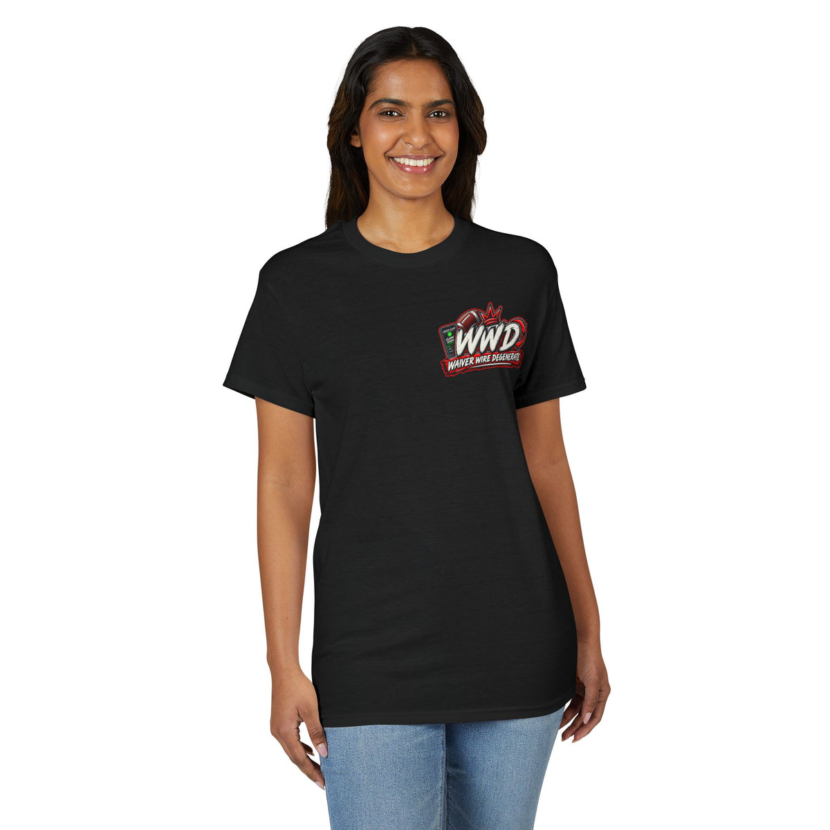 Waiver Wire Degenerate Fantasy Football T-Shirt