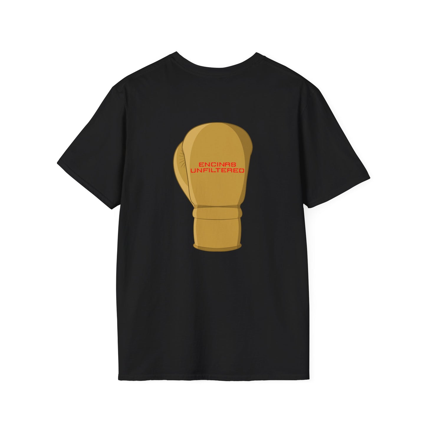 Official Boxing Logo Gold Encinas Unfiltered Soft T-shirt