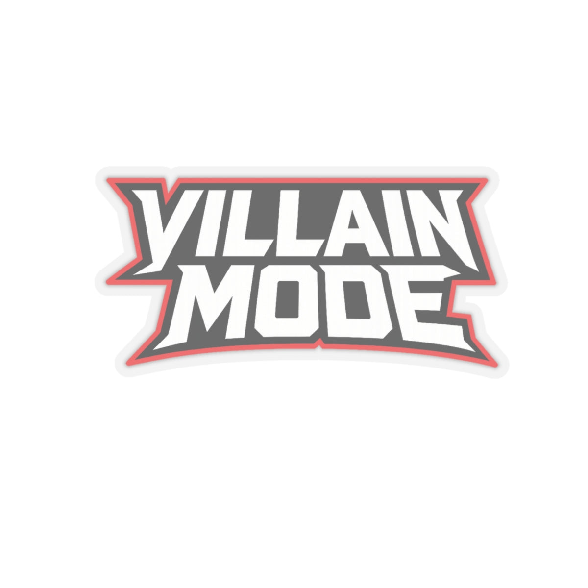 Villain Mode Sticker