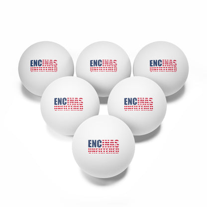 USA Inspired Ping Pong Balls (6-Pack)