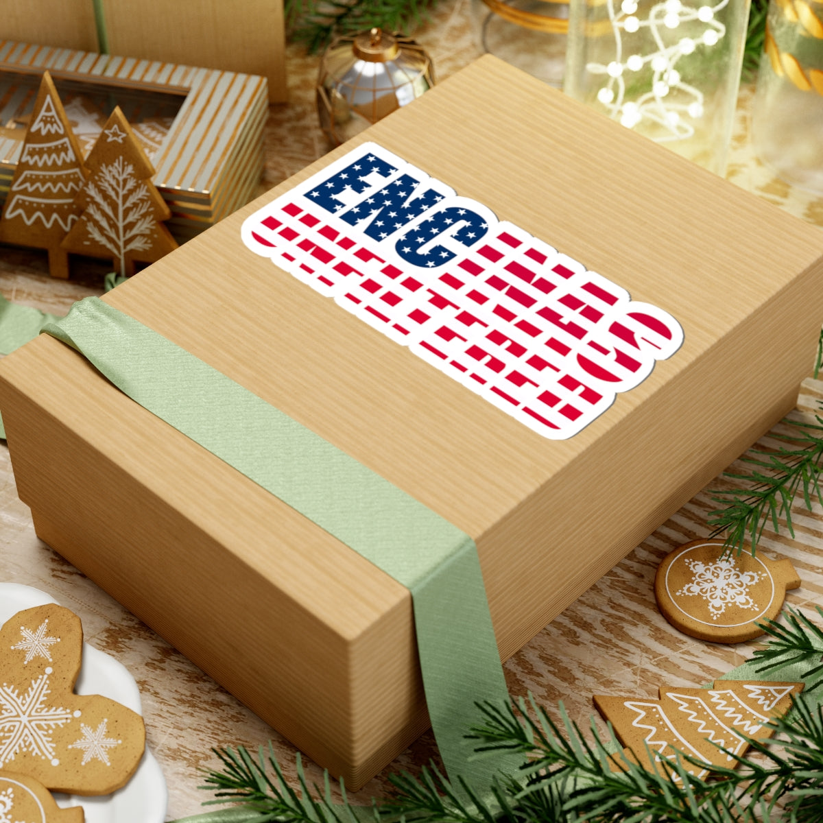 USA Encinas Unfiltered Sticker