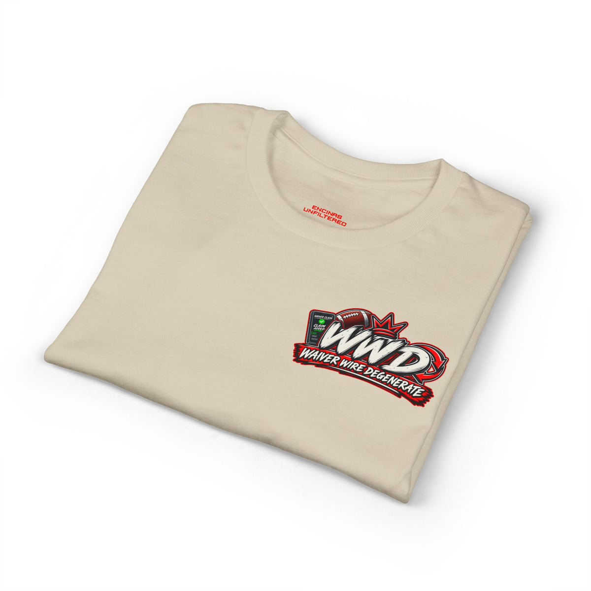Waiver Wire Degenerate Fantasy Football T-Shirt