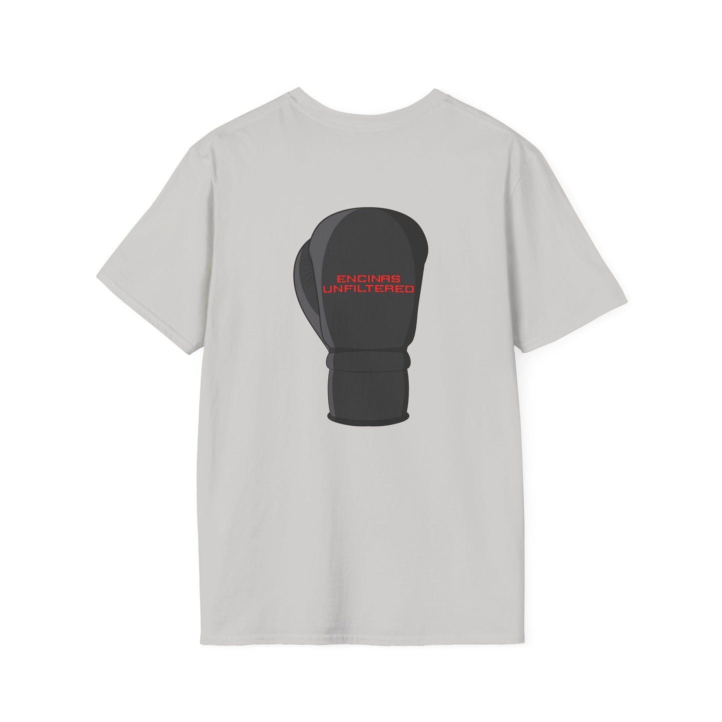 Official Boxing Logo Black Encinas Unfiltered Soft T-shirt