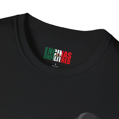 Mexico Inspired Boxing Black Logo Encinas Unfiltered Soft T-shirt