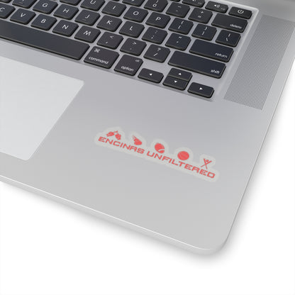 Encinas Unfiltered Original Logo Stickers