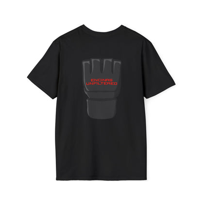 Official MMA Black Logo Encinas Unfiltered Soft T‑Shirt