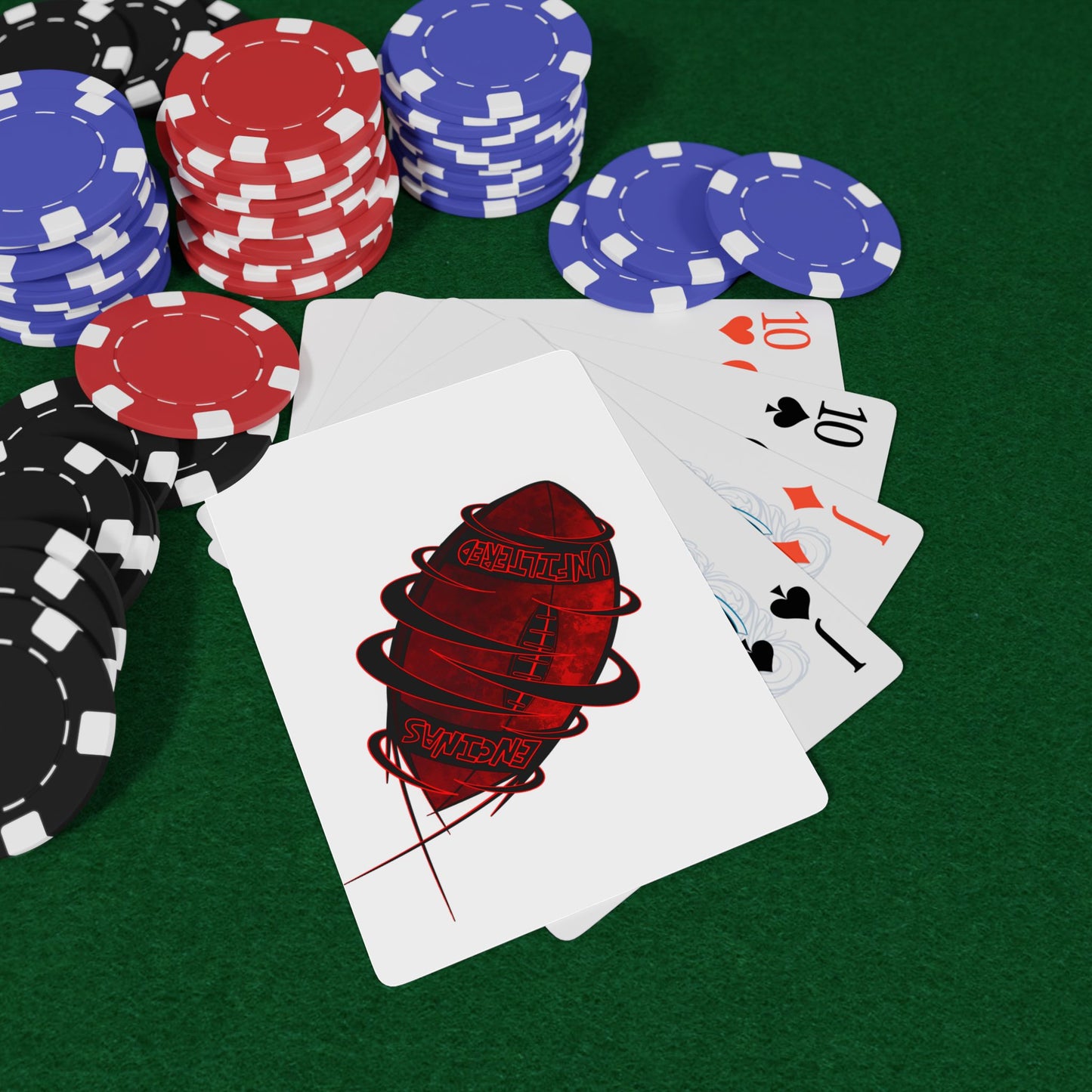 Fantasy Football Encinas Unfiltered Playing Cards