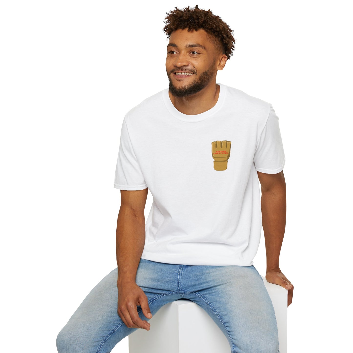Official MMA Gold Logo Encinas Unfiltered Soft T‑Shirt