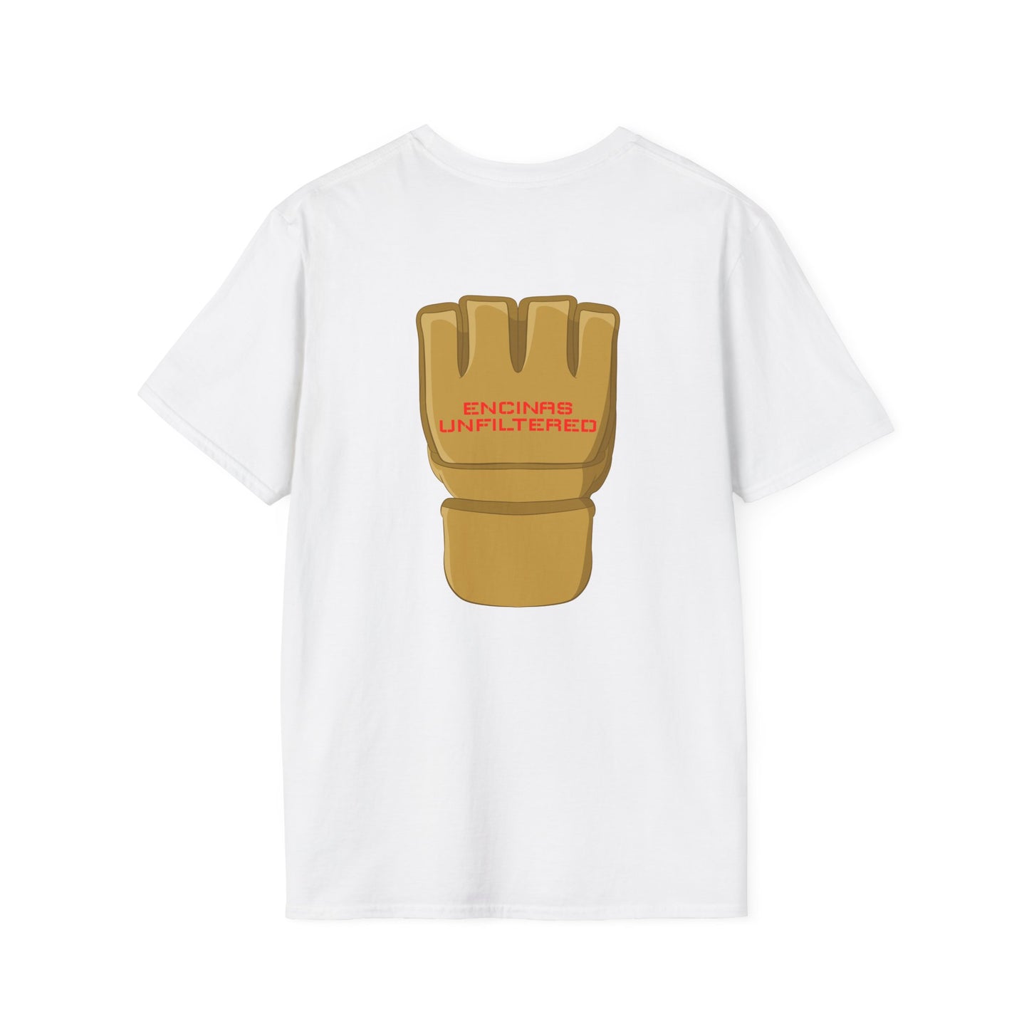 Official MMA Gold Logo Encinas Unfiltered Soft T‑Shirt