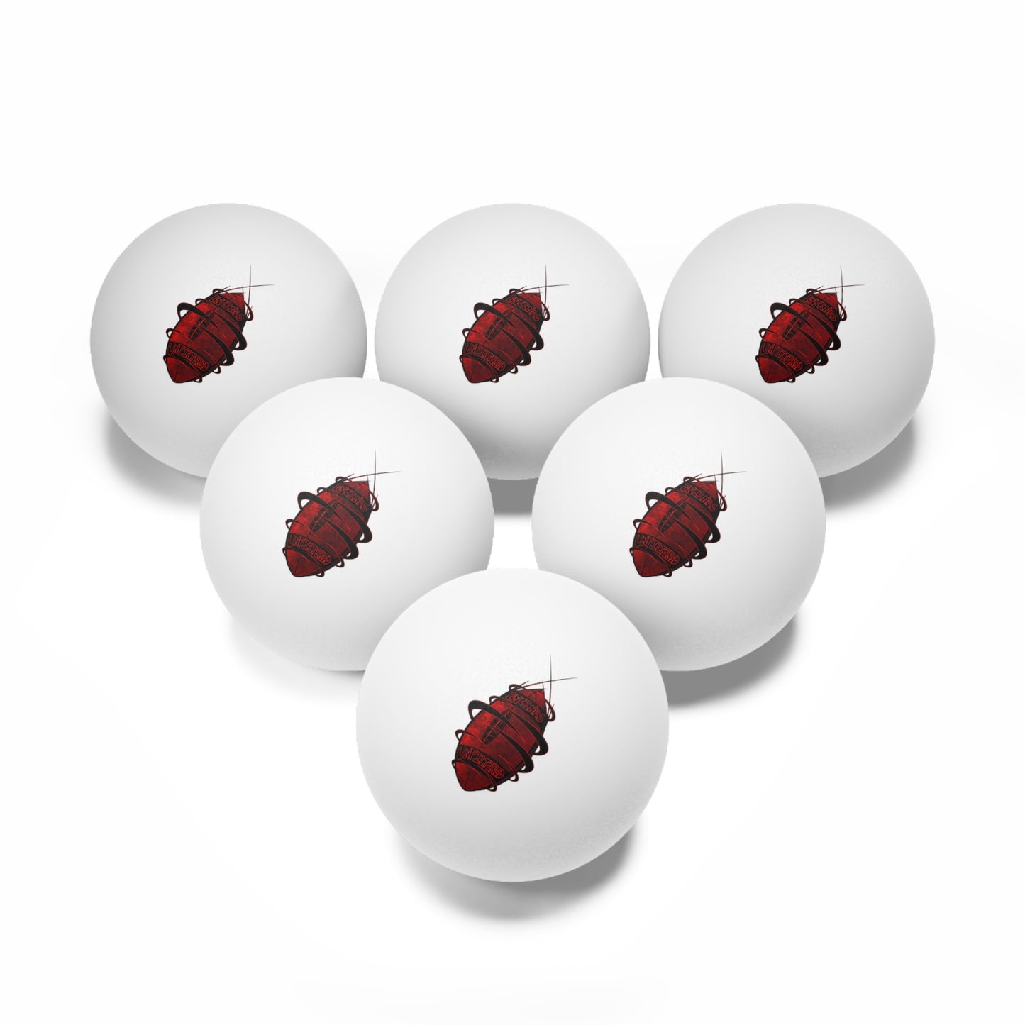 Fantasy Football Encinas Unfiltered Ping Pong Balls (6-Pack)