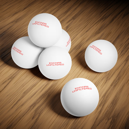 Encinas Unfiltered Ping Pong Balls (6-Pack)
